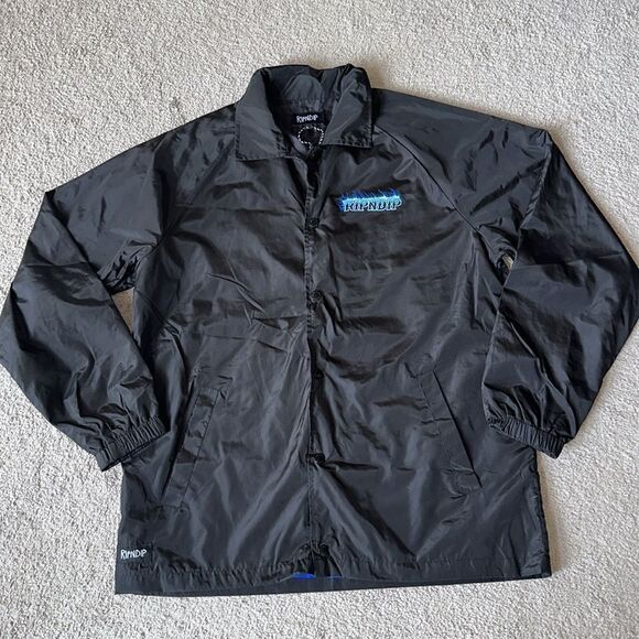 🔥Ripndip Hades Black Coaches Windbreaker Jacket! - Picture 16 of 16